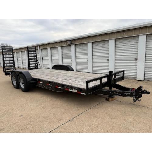 Henderson, Kentucky, Indiana, Illinois Dealer and Sales 83x20 (18+2) Equipment Hauler Front Angle