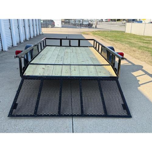 Henderson, Kentucky, Indiana, Illinois Dealer and Sales 6.4x12 (10+2) Rear Gate Down