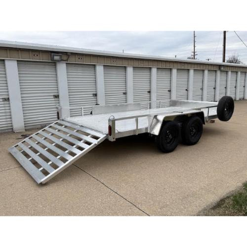 Henderson, Kentucky, Indiana, Illinois Dealer and Sales 6.10x14 TA Aluminum Utility Rear Angle Gate Down