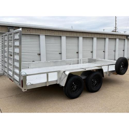 Henderson, Kentucky, Indiana, Illinois Dealer and Sales 6.10x14 TA Aluminum Utility Rear Angle