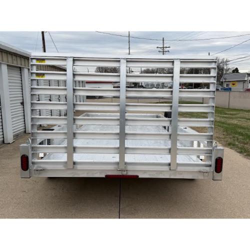 Henderson, Kentucky, Indiana, Illinois Dealer and Sales 6.10x14 TA Aluminum Utility Rear View