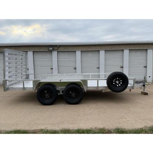 Henderson, Kentucky, Indiana, Illinois Dealer and Sales 6.10x14 TA Aluminum Utility Side View