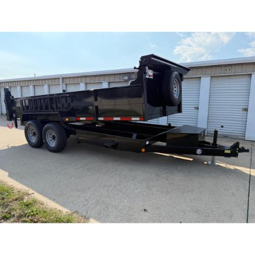 Henderson, Kentucky, Indiana, Illinois Dealer and Sales 7x16 Dump Front Angle