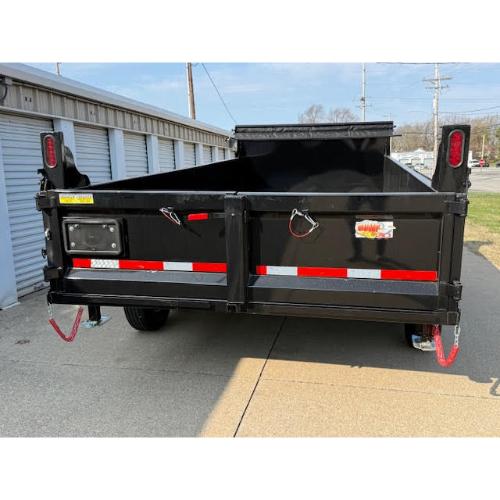 Henderson, Kentucky, Indiana, Illinois Dealer and Sales 7x16 Dump Rear View