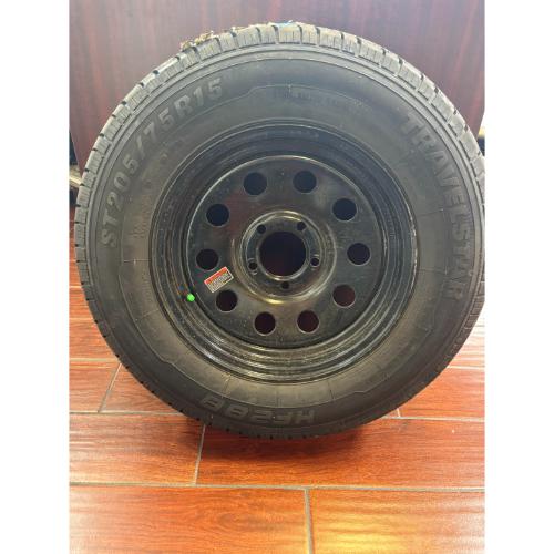 Henderson, Kentucky, Indiana, Illinois Dealer and Sales ST 205 75R15 Black Tire (2)