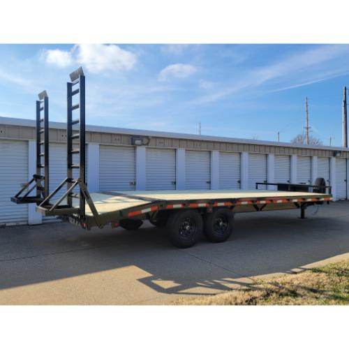 Henderson, Kentucky, Indiana, Illinois Dealer and Sales 102x22 (18+4) Deckover Rear Angle