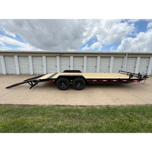 Henderson, Kentucky, Indiana, Illinois Dealer and Sales 83x20 (18+2) Side View Ramps Down